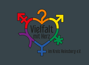 Logo Entwurf 13: Vielfalt mit Herz e.V.